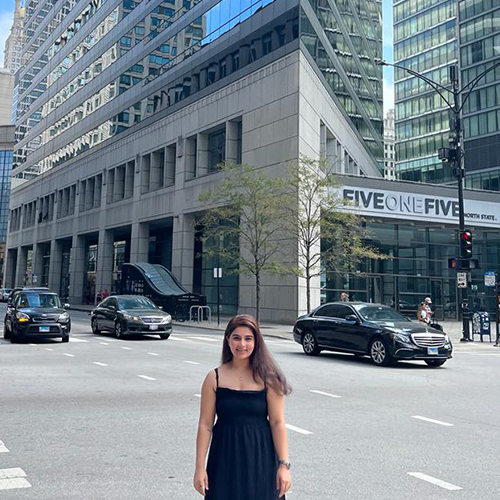 Bhavna's picture on chicago streets