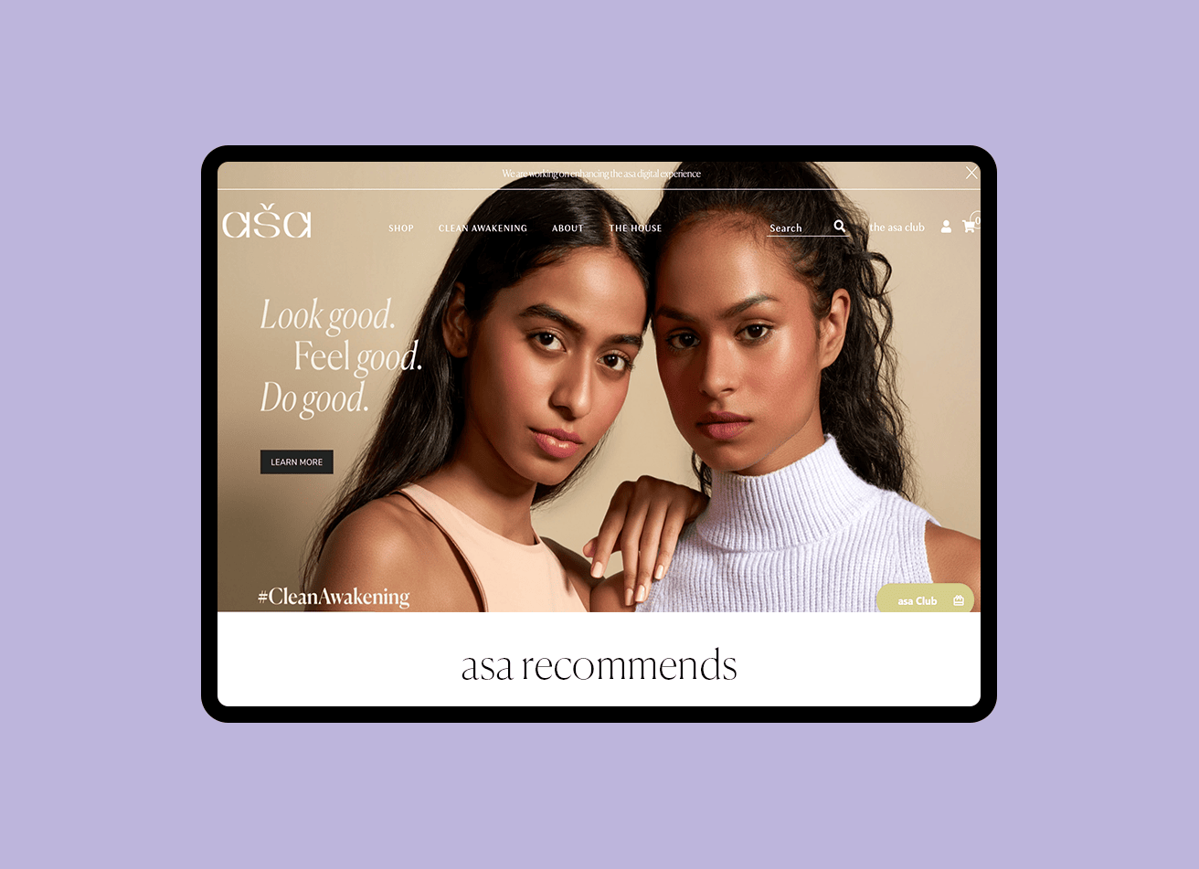 cover image for asa beauty project